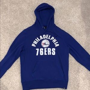 Blue Philadelphia 76ers Sweatshirt (M)